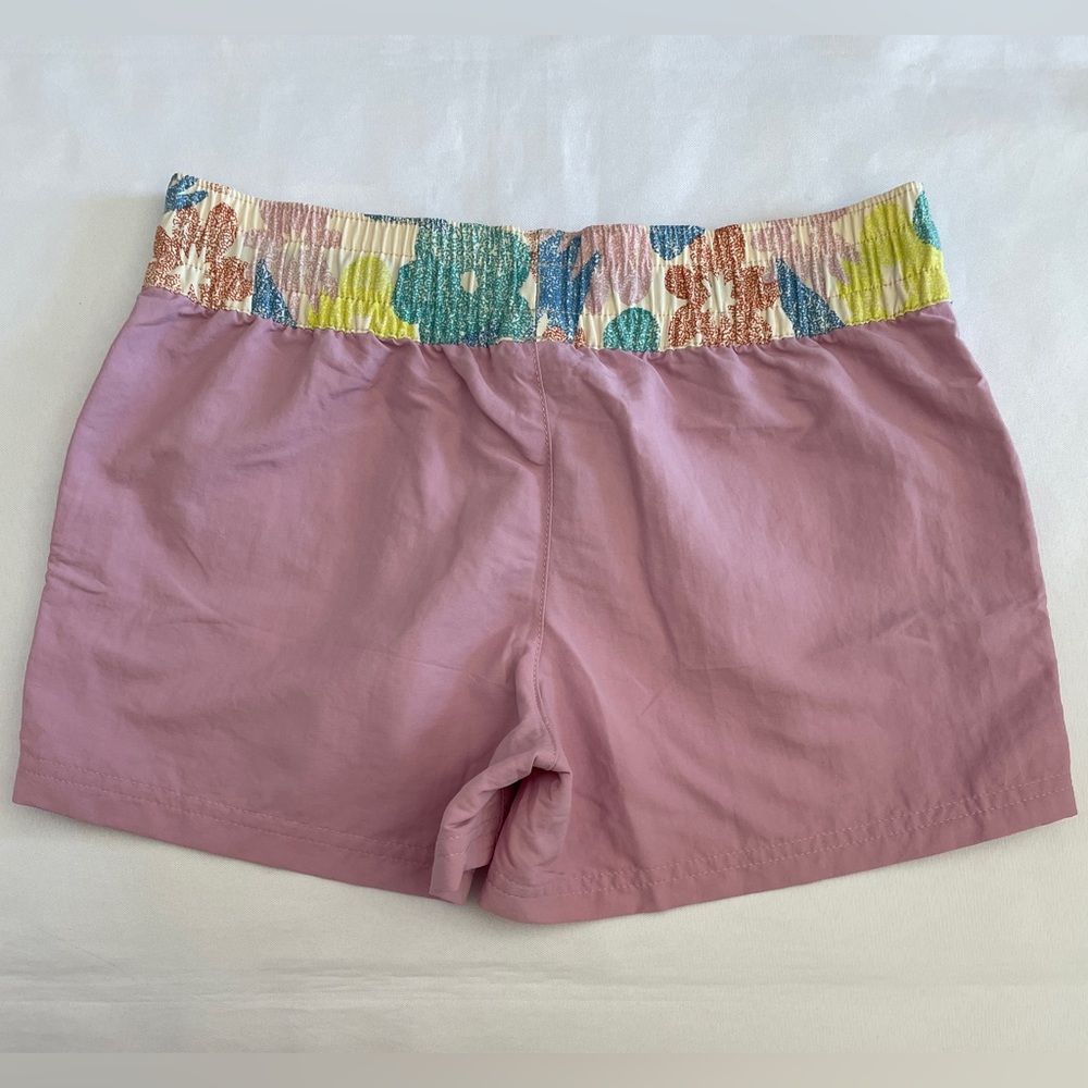 $55 Patagonia Costa Rica Baggies 3" Shorts Kids' Size XL / 14 Milkweed Mauve - Picture 9 of 10